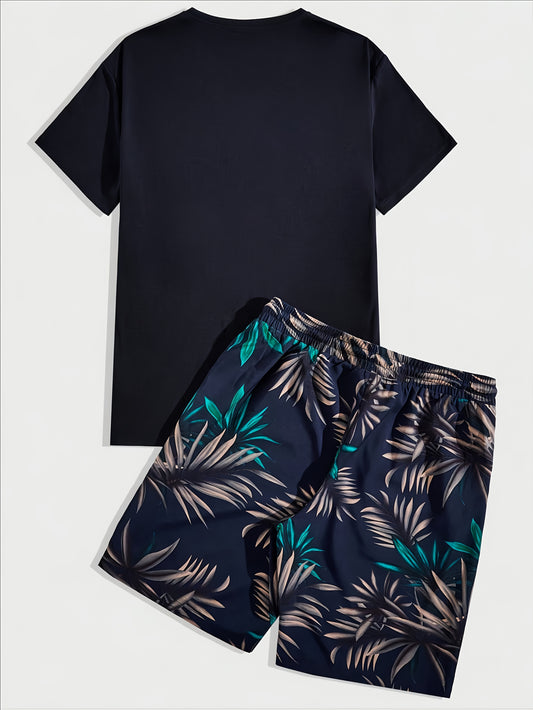 Conjunto masculino (camiseta y pantaloneta) Playa Bahía Concha