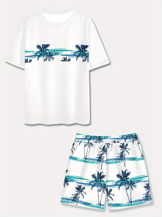 Conjunto masculino (camiseta y pantaloneta) Playa Manzanillo Dri-Fit