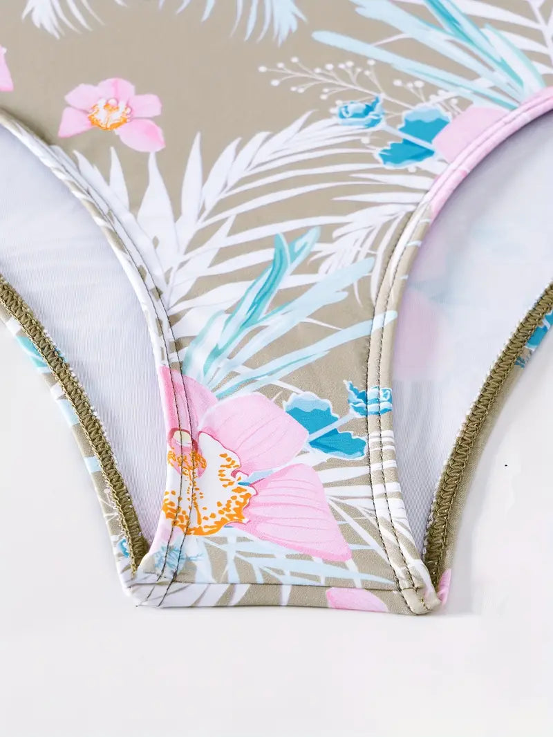 Set mujer Playa Playa Cristal (kimono + bikini) – Clásico, cómodo y con alma tropical