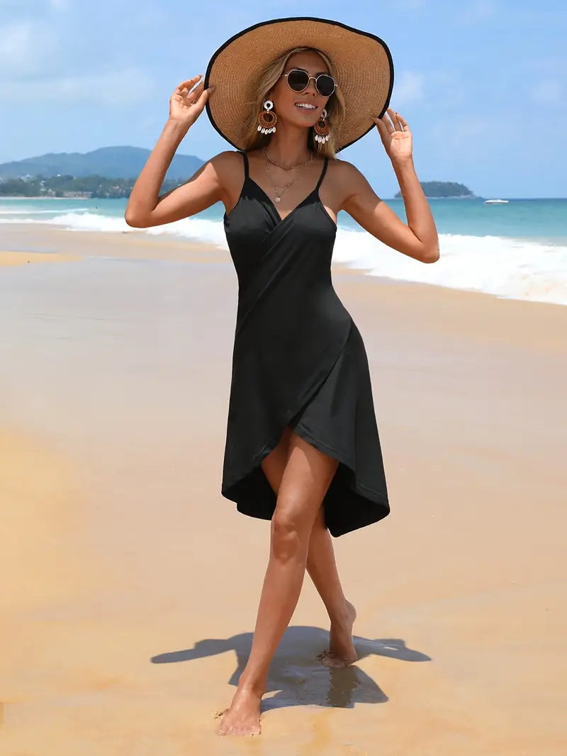 Salida de baño/vestido Playa Cristal – Elegancia que fluye