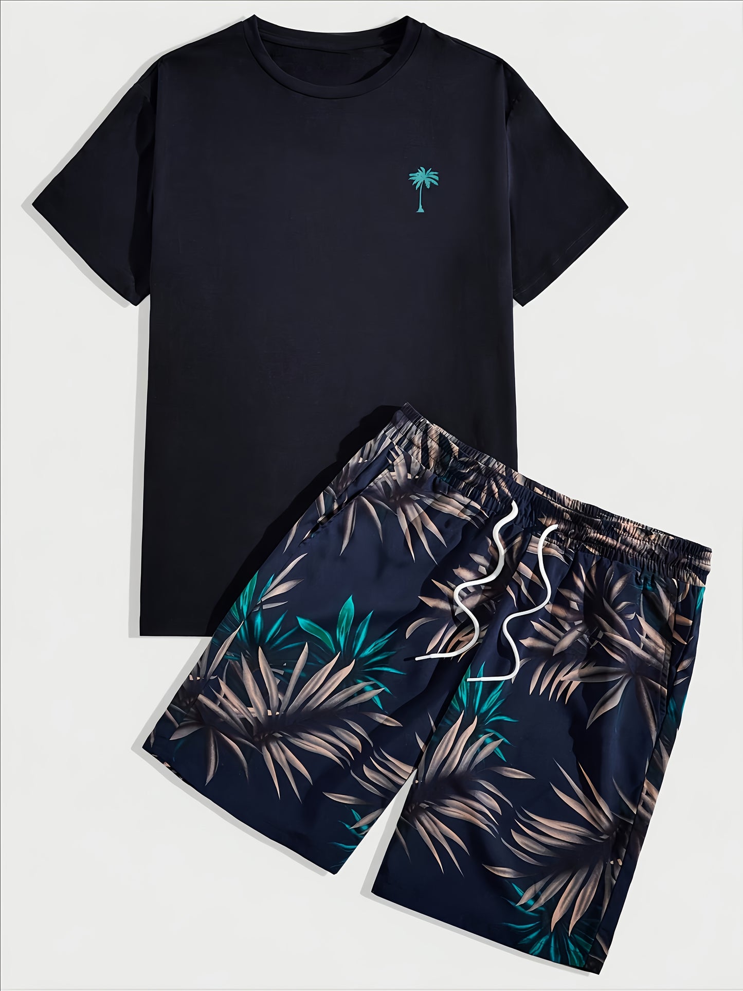 Conjunto masculino (camiseta y pantaloneta) Playa Bahía Concha