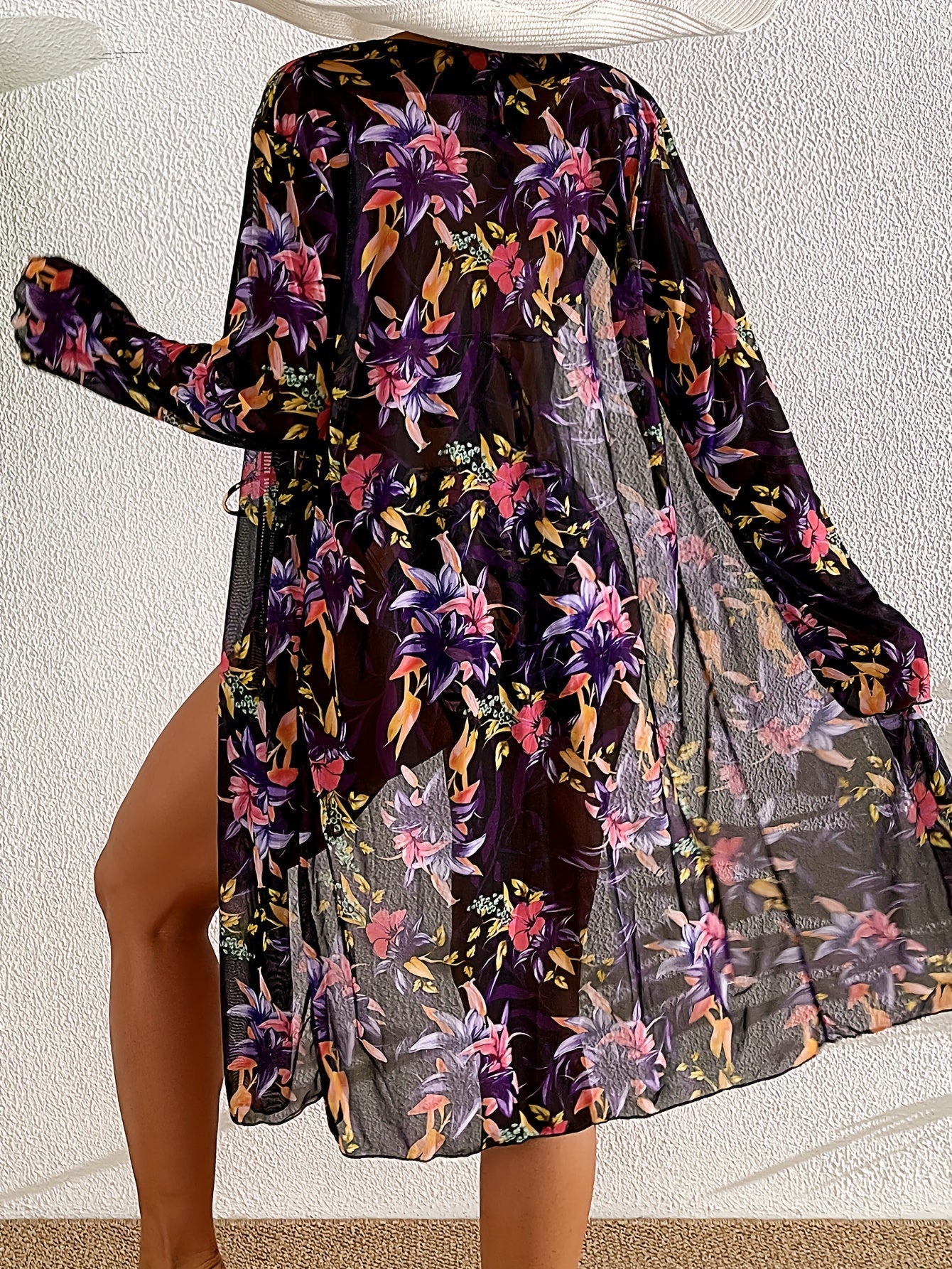 Set mujer Playa Bahia Solano Bikini + kimono